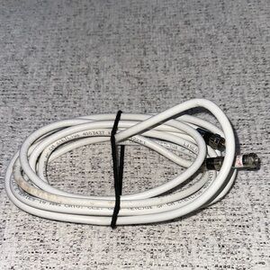 White Coaxial Cable